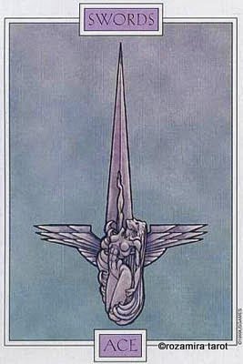 Winged spirit tarot